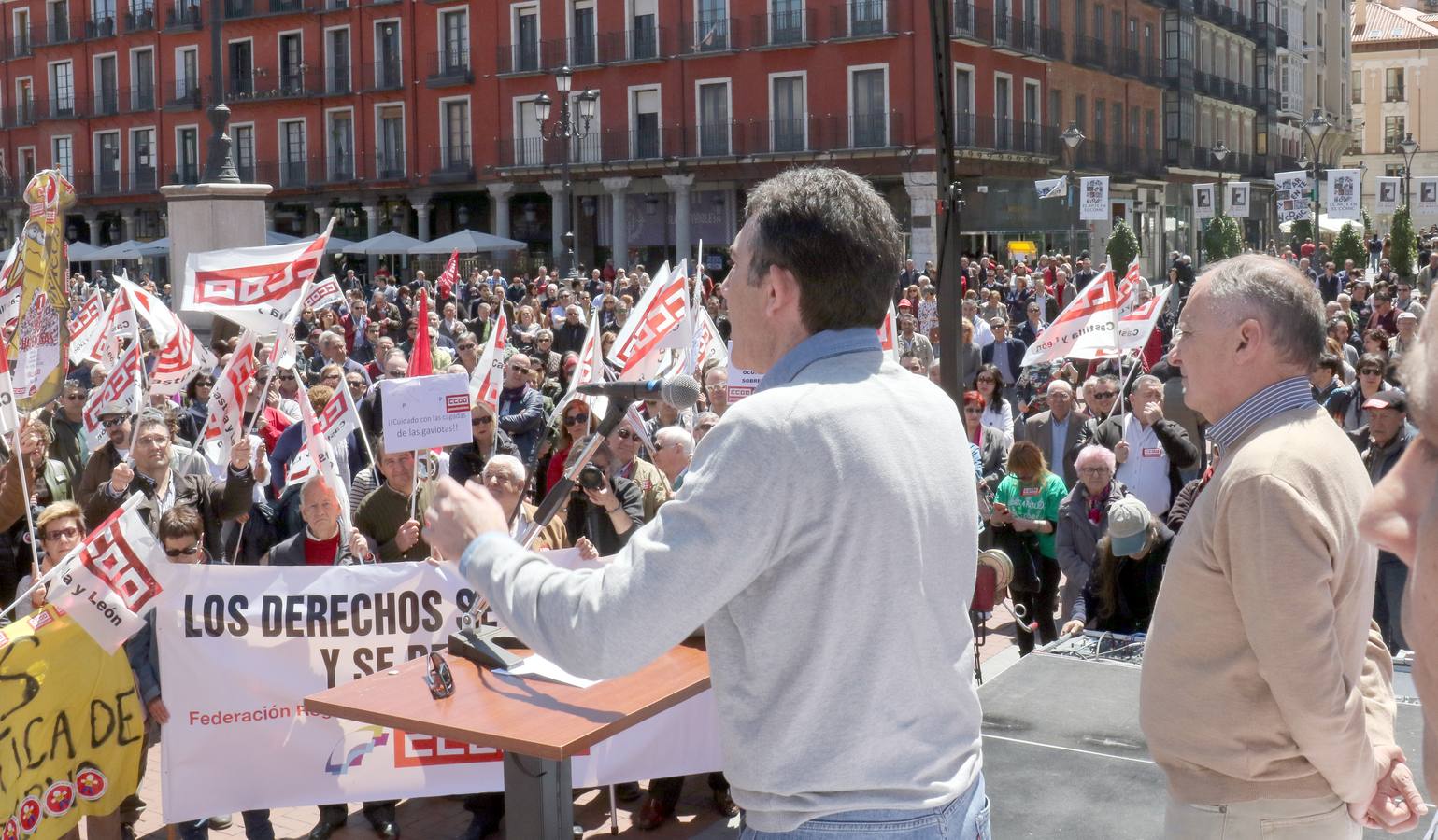 Manifestación del Primero de Mayo en Valladolid