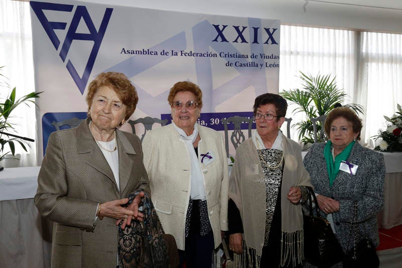 Palencia acoge la XXIX Asamblea de la Federación Cristina de Viudas de Castilla y León