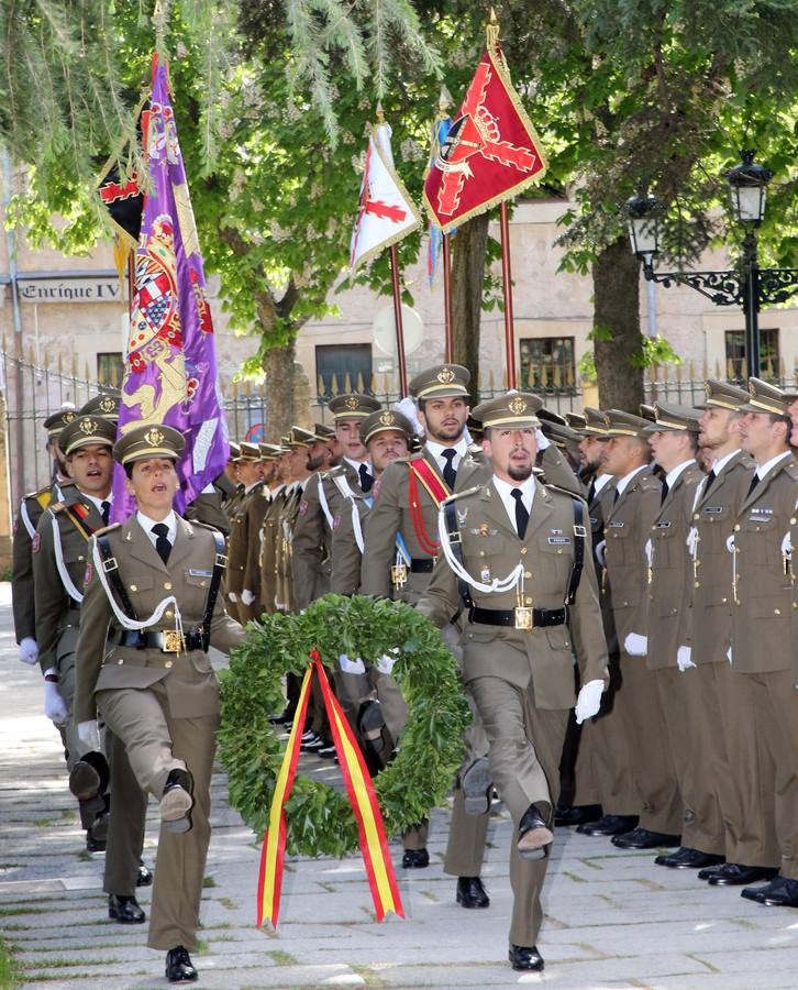 Acto conmemorativo del Dos de Mayo en el Alcázar de Segovia