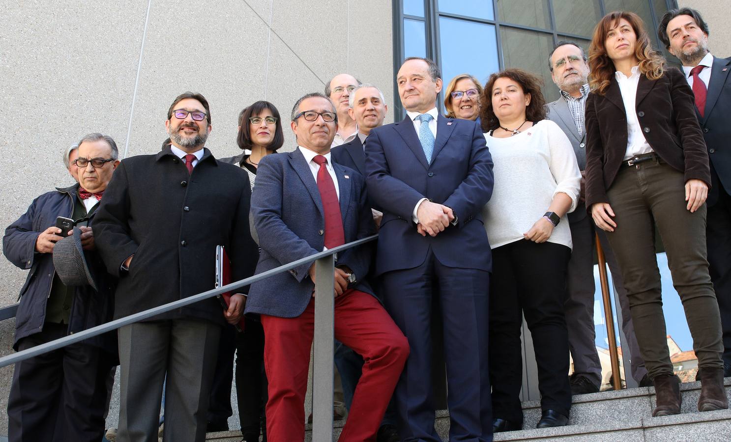 El rector de la UVA visita el campus María Zambrano de Segovia