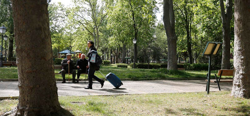 El otro Palencia (VIII): parque de Los Jardinillos