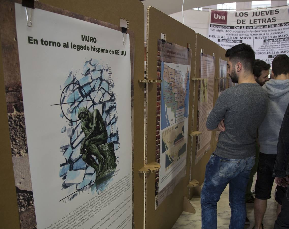 Exposición sobre la influencia hispana en Estados Unidos en la Facultad de Filosofía y Letras