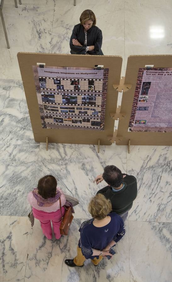 Exposición sobre la influencia hispana en Estados Unidos en la Facultad de Filosofía y Letras