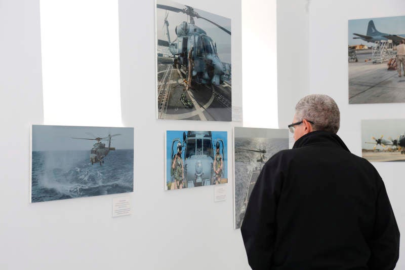Inauguración de la exposición &#039;Misión Atalanta: La lucha contra la piratería en el Índico&#039; en el Centro Cultural Lecrác de Palencia