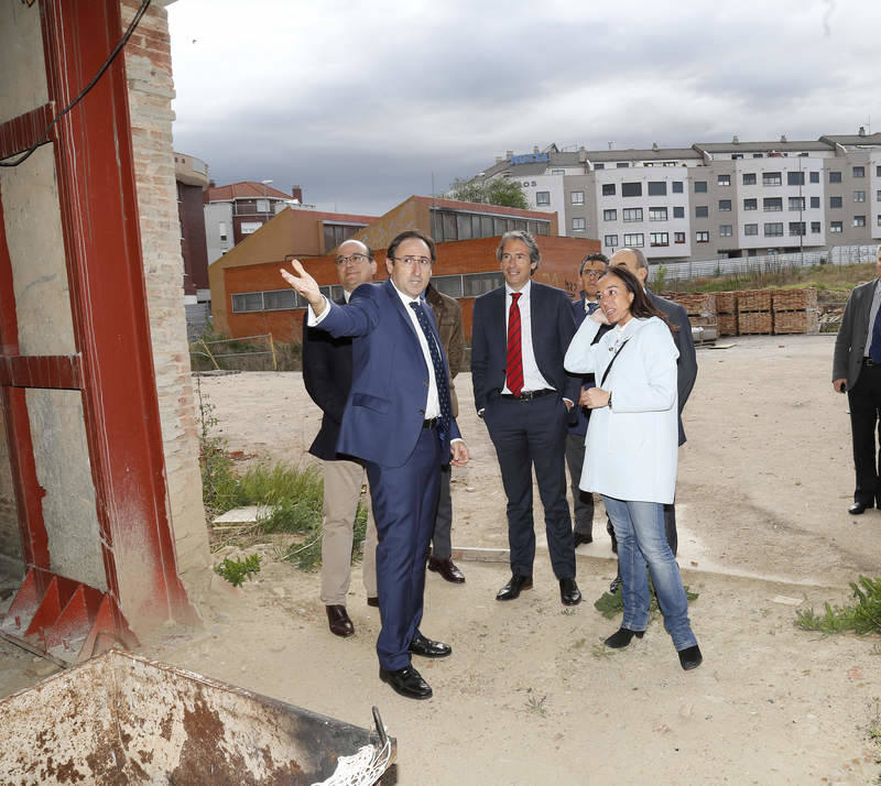 Visita del ministro de Fomento, Íñigo de la Serna, a Palencia