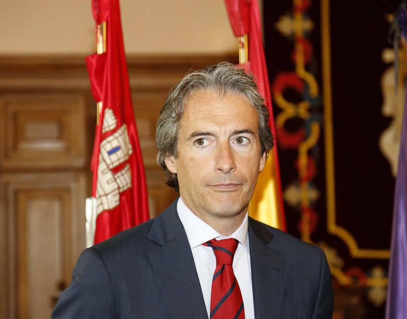 Visita del ministro de Fomento, Íñigo de la Serna, a Palencia