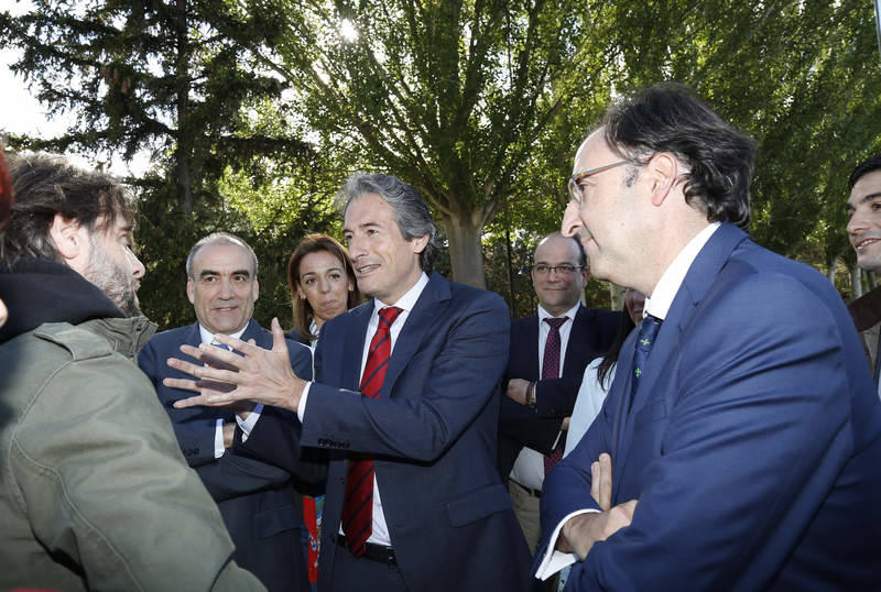 Visita del ministro de Fomento, Íñigo de la Serna, a Palencia