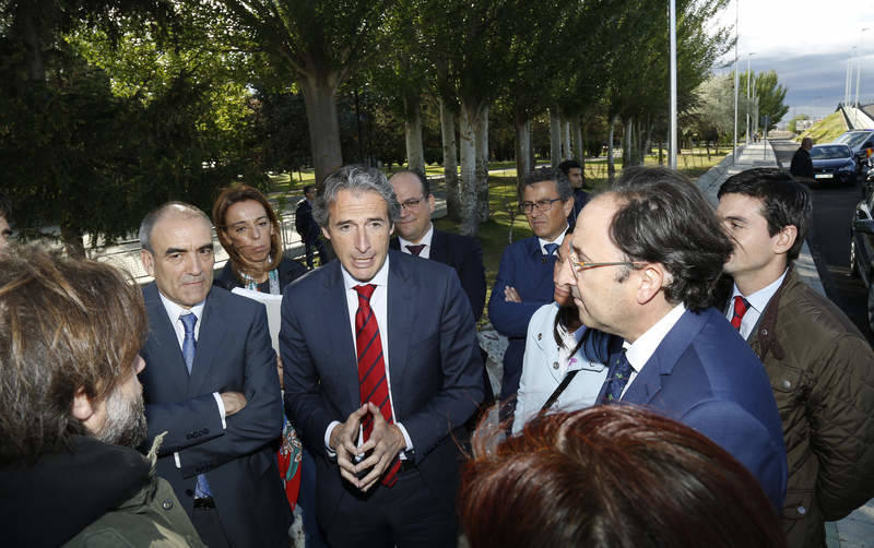 Visita del ministro de Fomento, Íñigo de la Serna, a Palencia