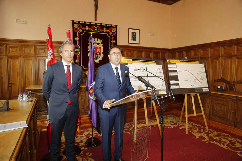 Visita del ministro de Fomento, Íñigo de la Serna, a Palencia