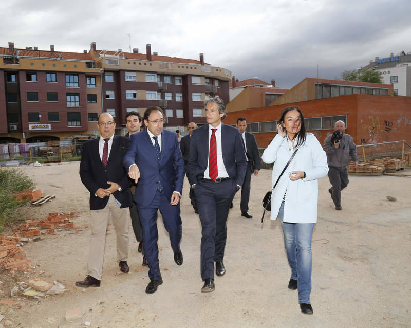 Visita del ministro de Fomento, Íñigo de la Serna, a Palencia