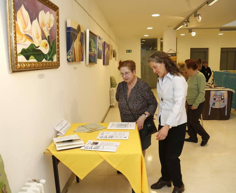 Exposición de trabajos realizados por los alumnos de las Aulas de Mayores de Palencia