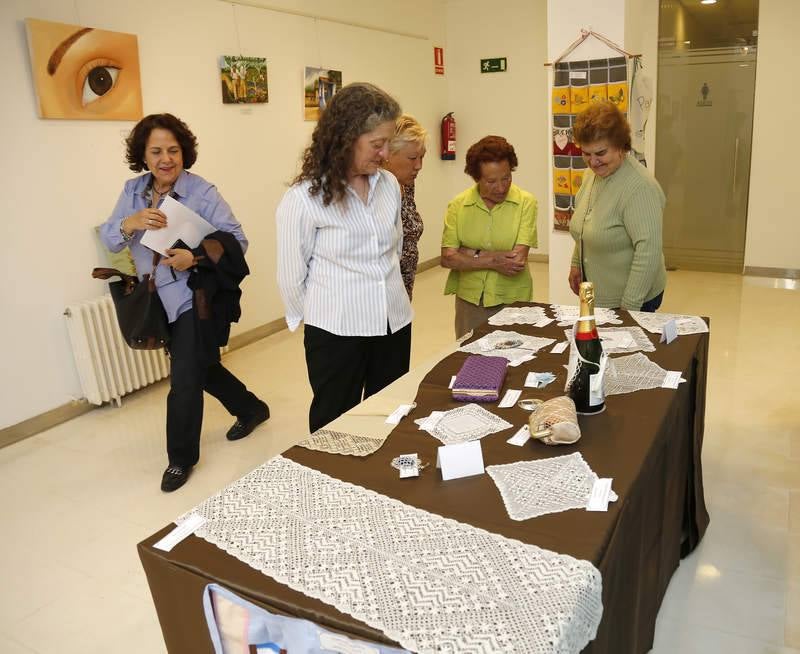 Exposición de trabajos realizados por los alumnos de las Aulas de Mayores de Palencia