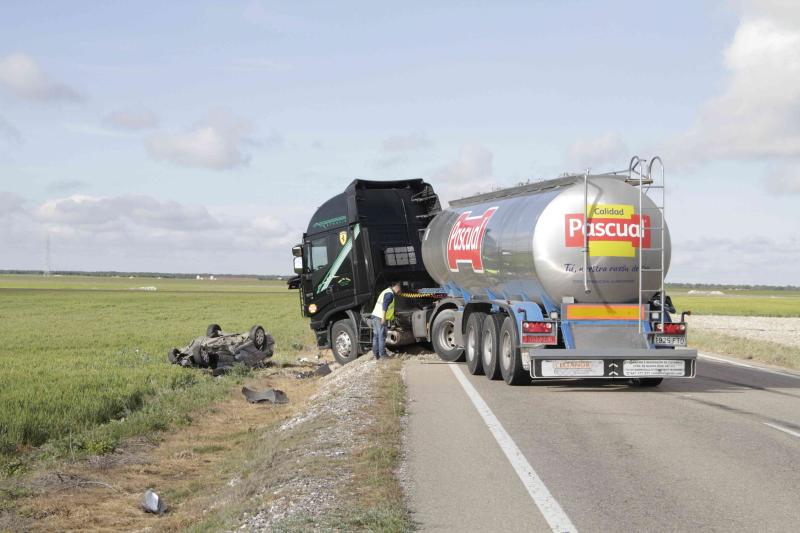 Accidente mortal en Cuéllar