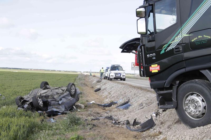 Accidente mortal en Cuéllar