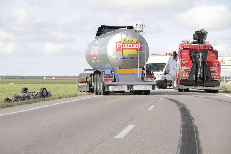 Accidente mortal en Cuéllar