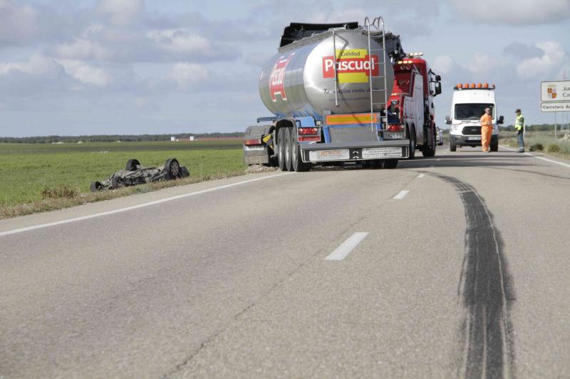 Accidente mortal en Cuéllar