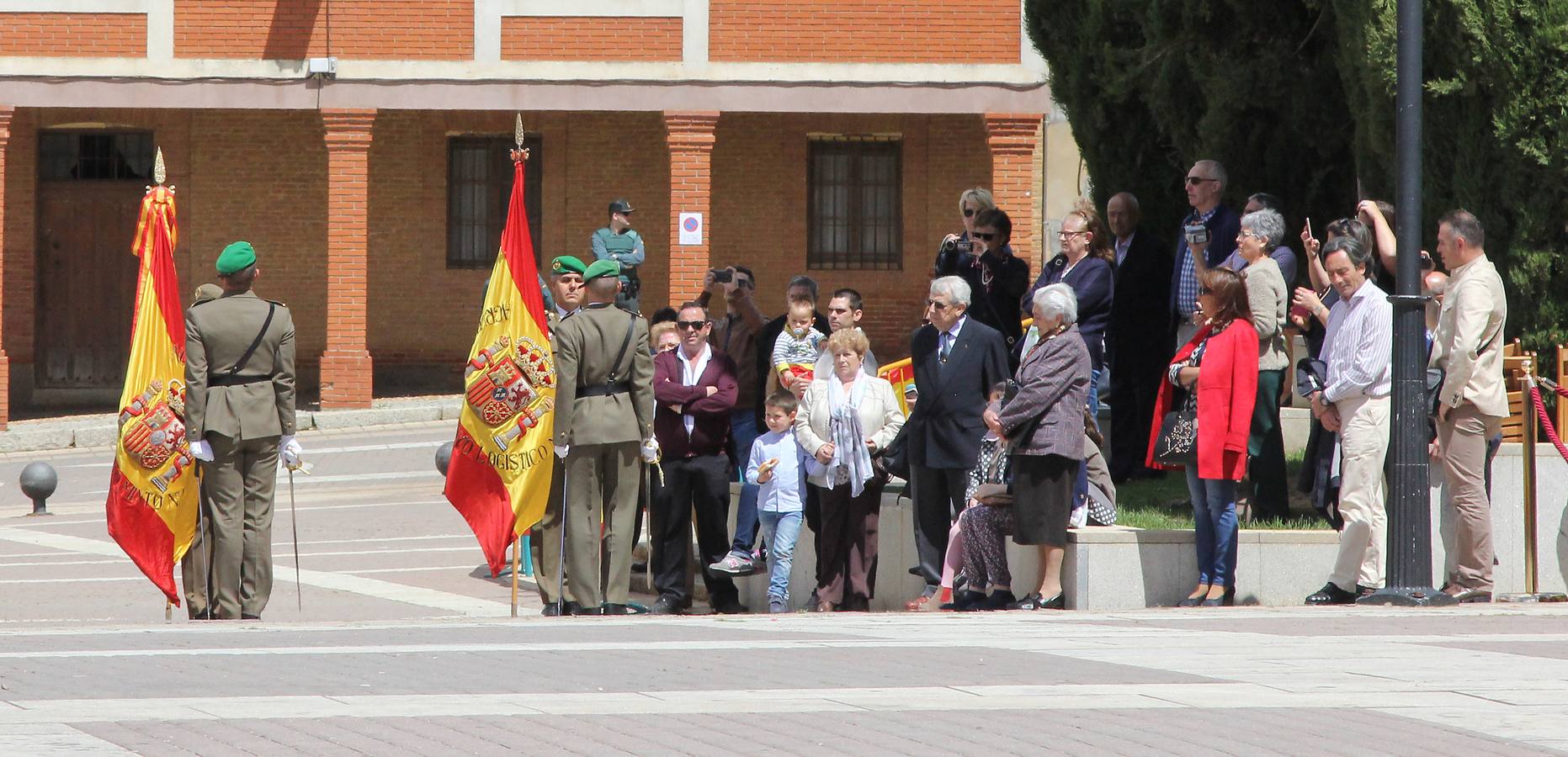 Paredes de Nava rinde honores a las Fuerzas Armadas (1/2)