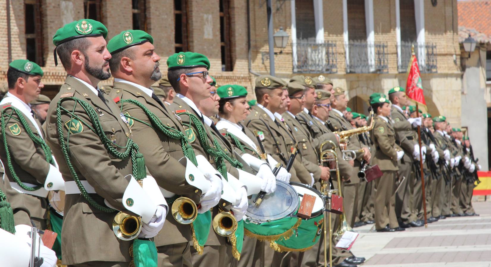 Paredes de Nava rinde honores a las Fuerzas Armadas (1/2)