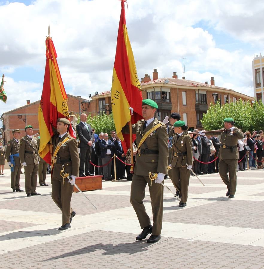 Paredes de Nava rinde honores a las Fuerzas Armadas (1/2)