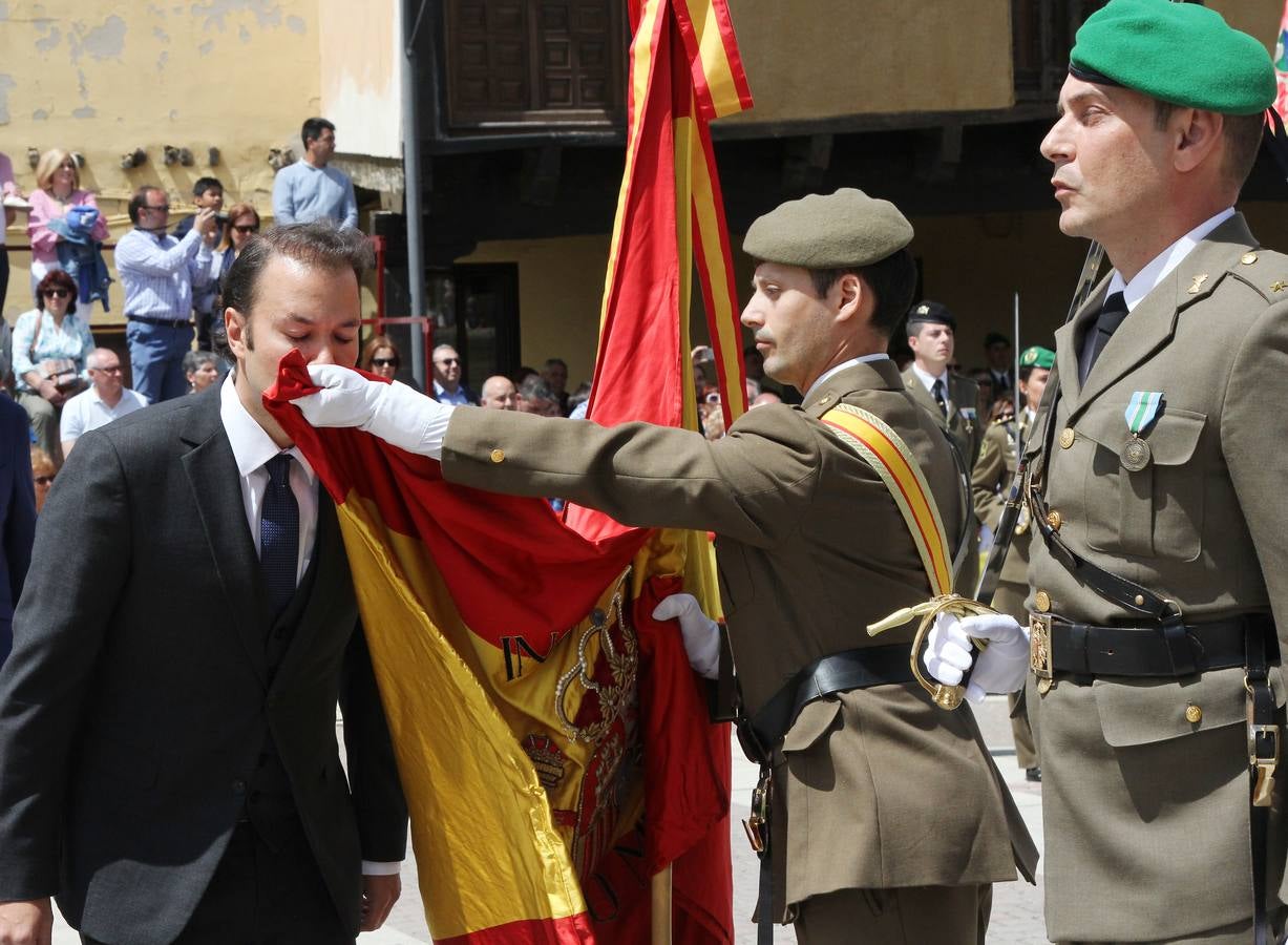 Paredes de Nava rinde honores a las Fuerzas Armadas (2/2)