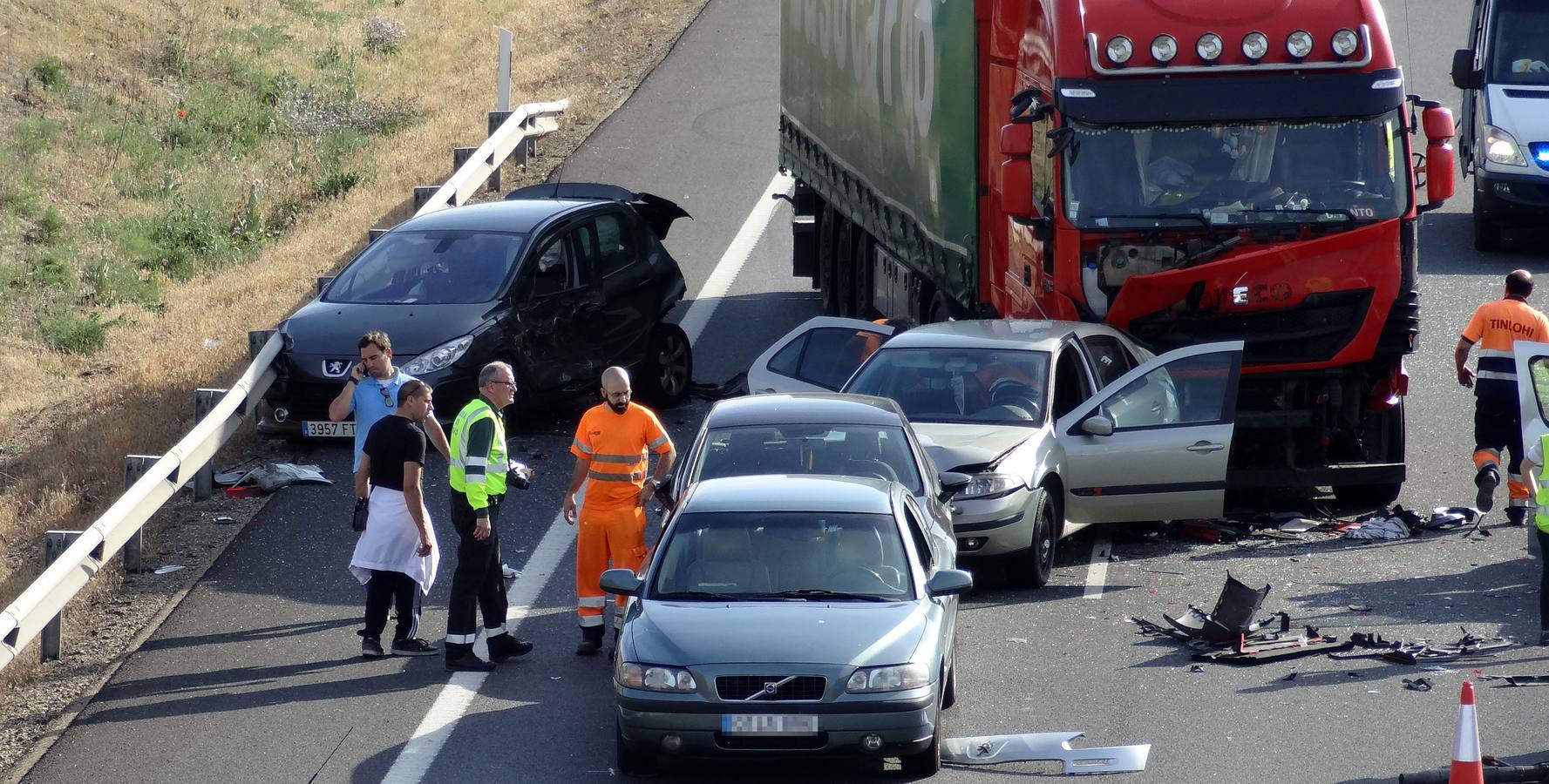 Accidente mortal en la A-62 a la altura de Cabezón de Pisuerga