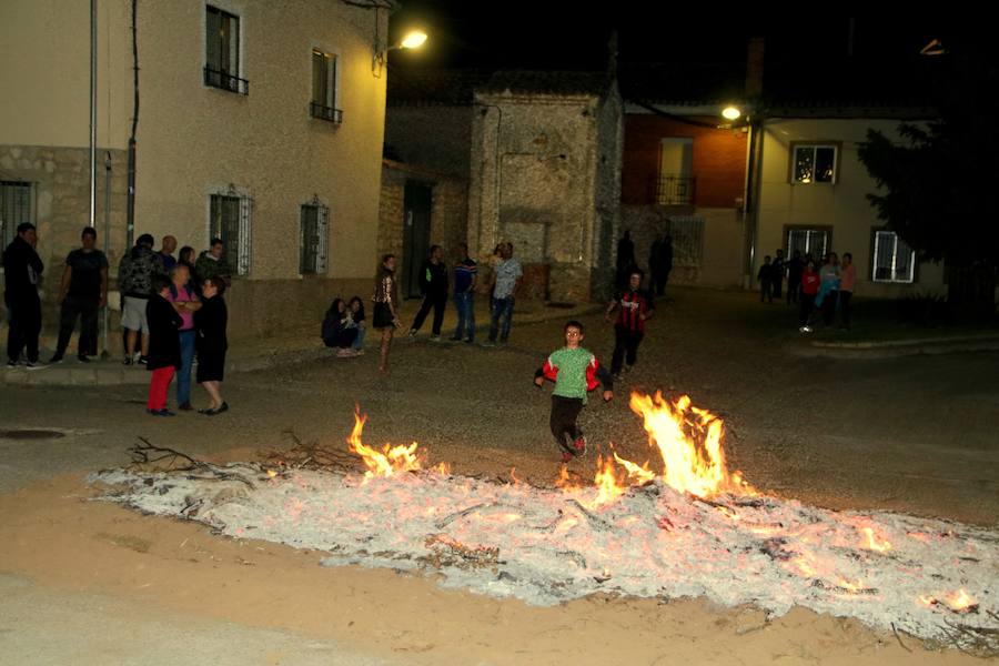 Hoguera y fiestas de San Isidro en Torquemada