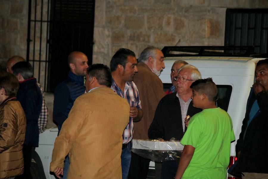Hoguera y fiestas de San Isidro en Torquemada