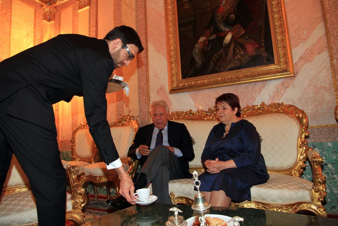 Felipe González visita Segovia