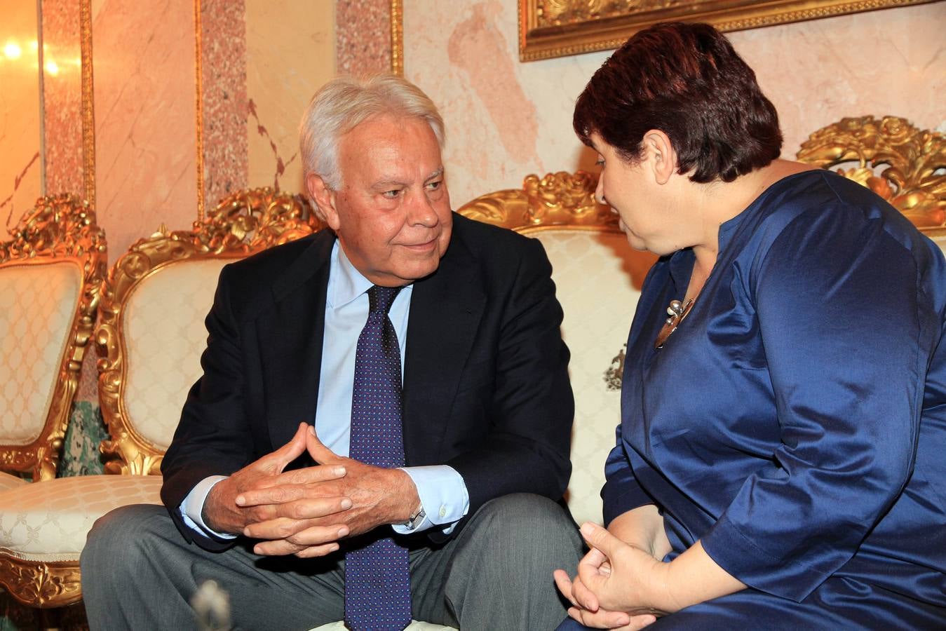 Felipe González visita Segovia