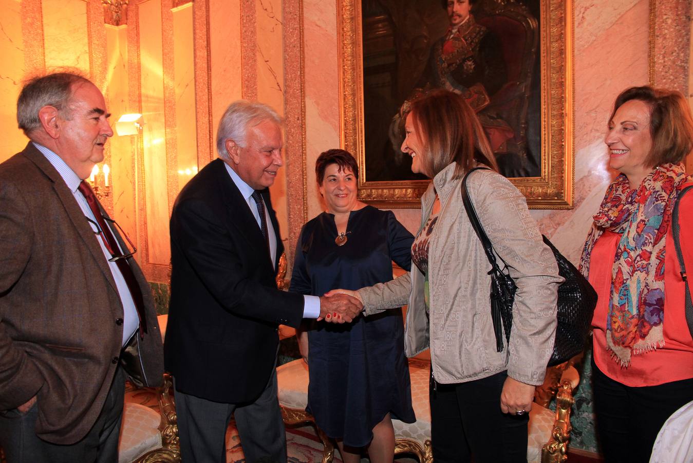 Felipe González visita Segovia