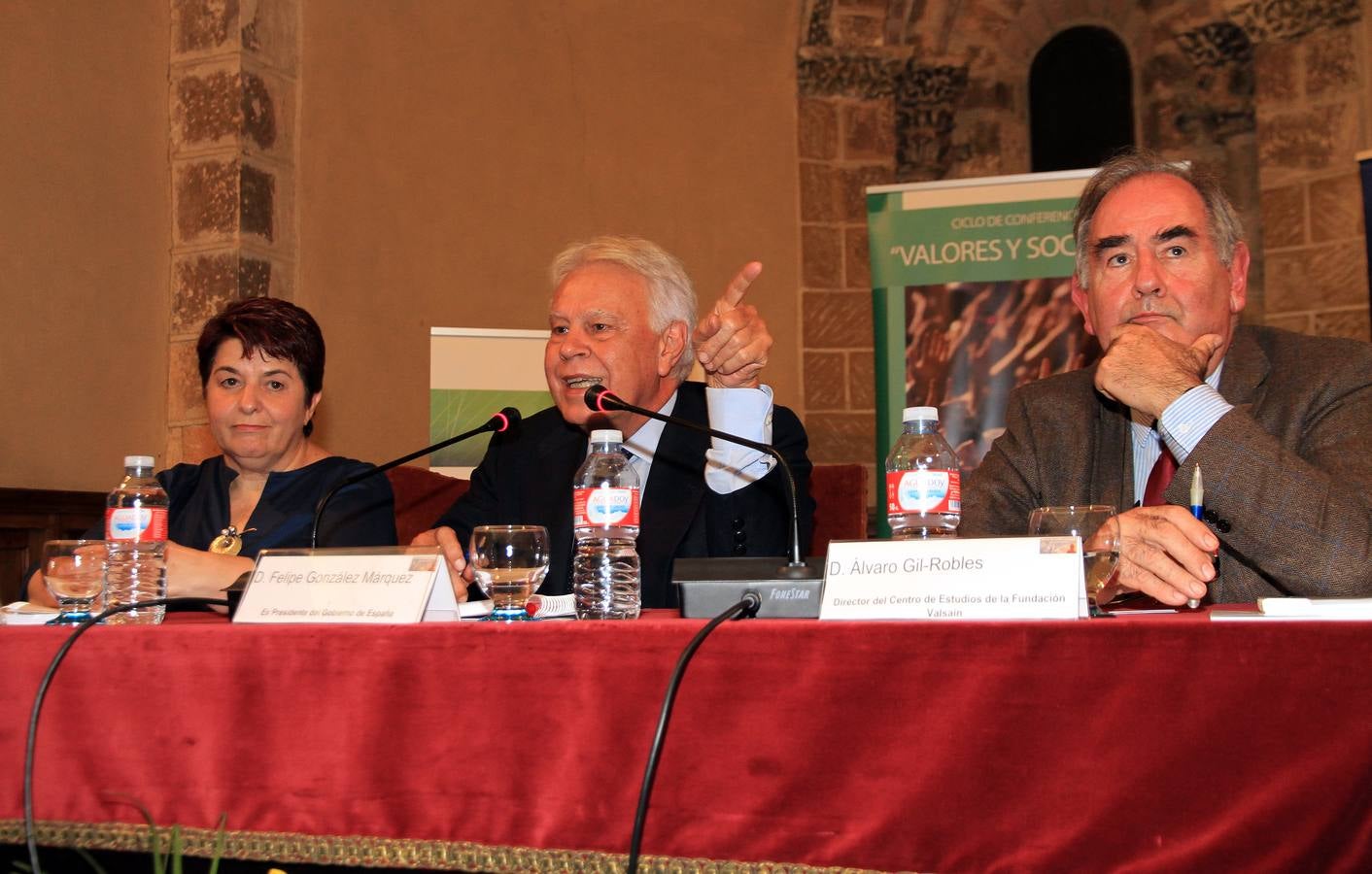 Felipe González visita Segovia