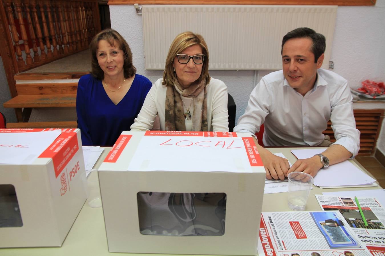 Los afiliados segovianos votan en las primarias del PSOE
