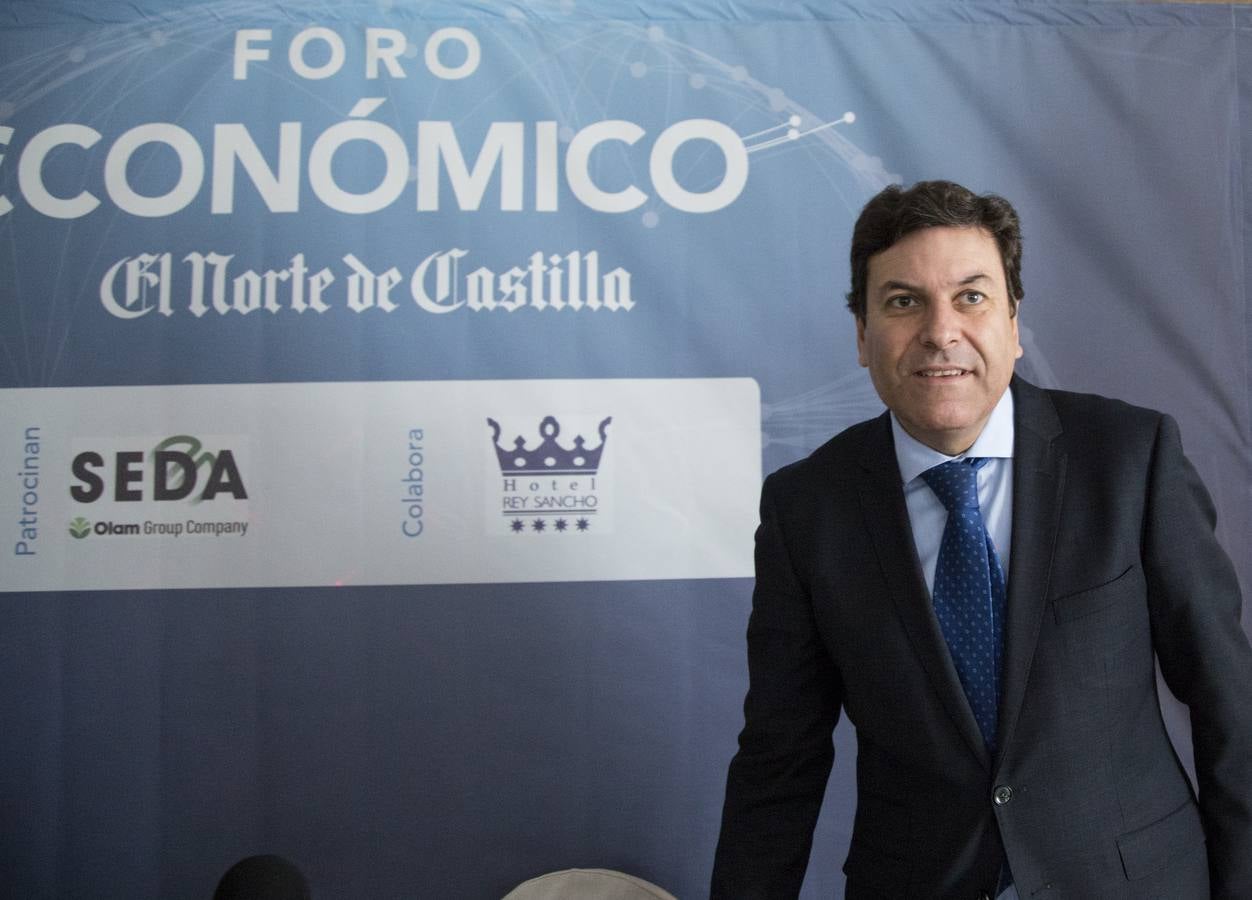 Carlos Fernández Carriedo, en el Foro Económico de El Norte de Castilla de Palencia