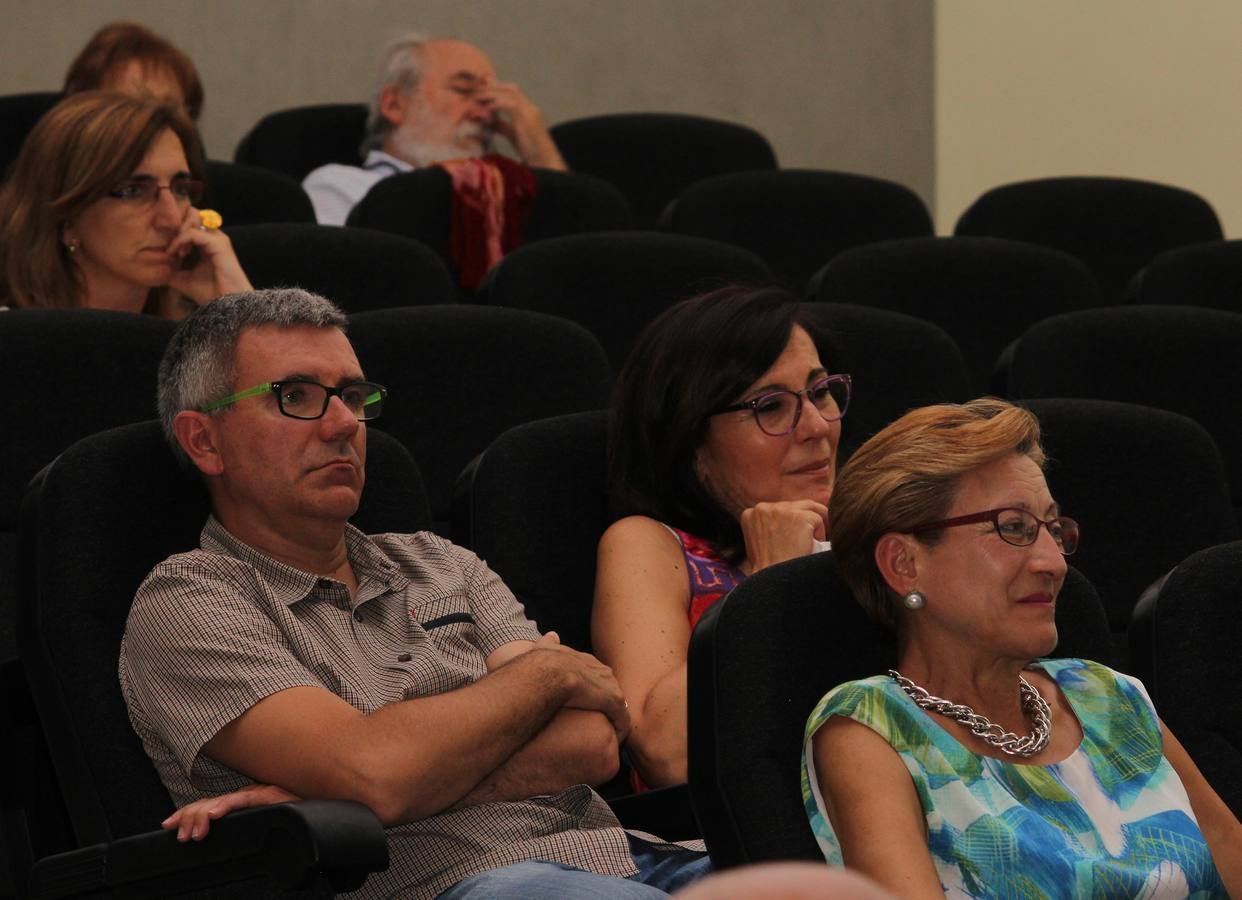 Fermín Herreros, en los VII Encuentros con la Poesía de El Norte de Castilla en Palencia