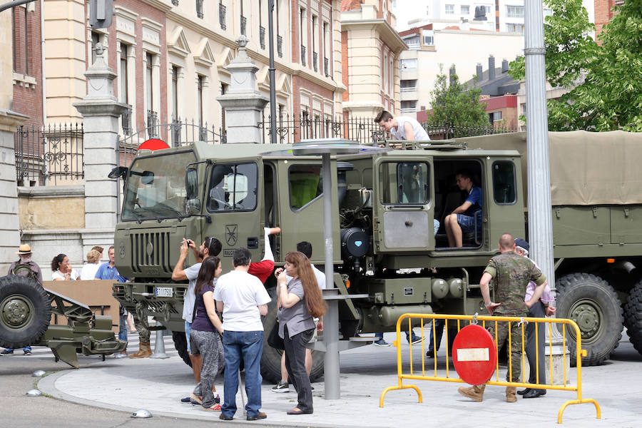 Exposición de las Fuerzas Armadas en Valladolid