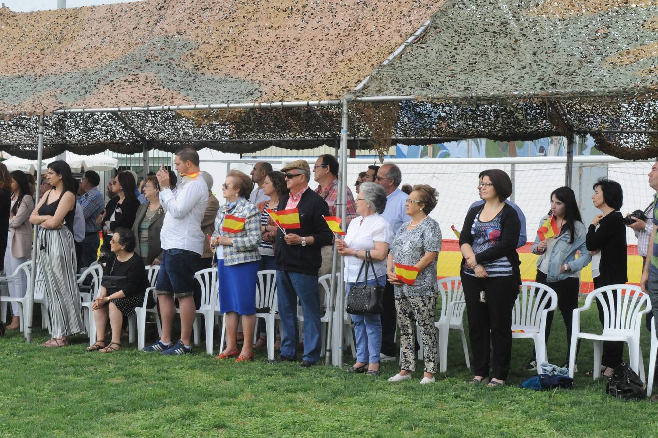 Jura de bandera de civiles en Serrada (Valladolid)