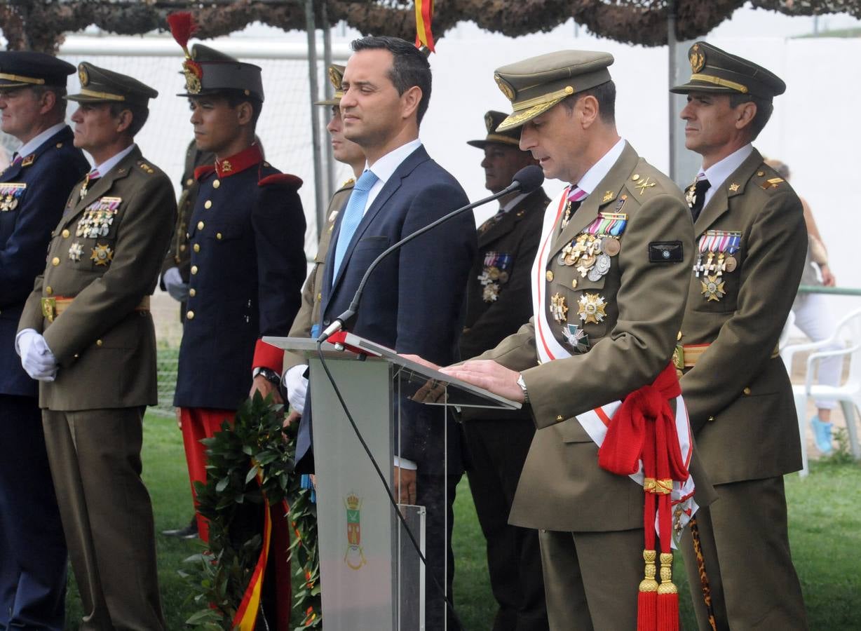 Jura de bandera de civiles en Serrada (Valladolid)