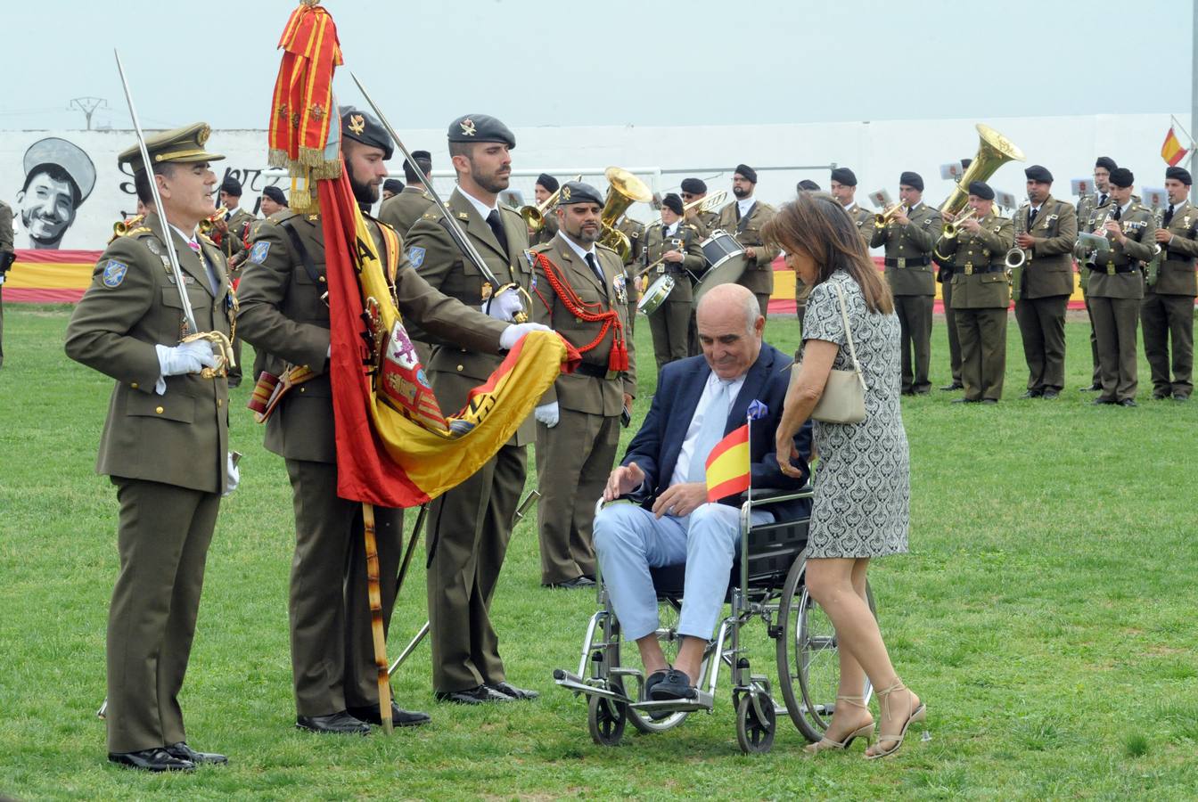 Jura de bandera de civiles en Serrada (Valladolid)