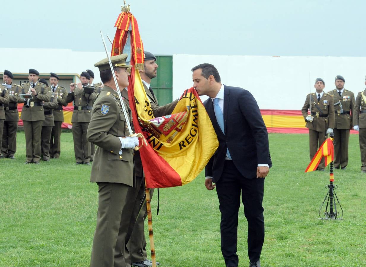 Jura de bandera de civiles en Serrada (Valladolid)