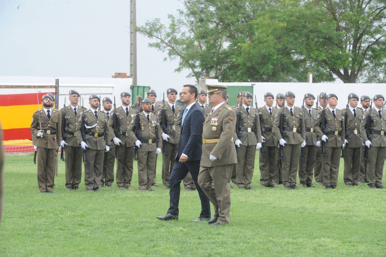 Jura de bandera de civiles en Serrada (Valladolid)