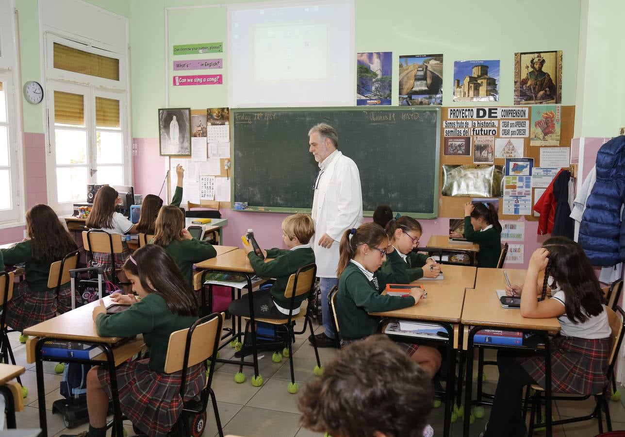 El colegio Santo Ángel de Palencia