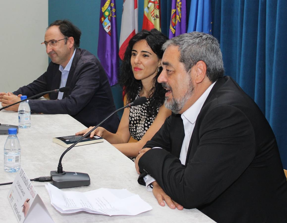 Raquel Lanseros, en los Encuentros de Poesía de El Norte de Castilla en Palencia