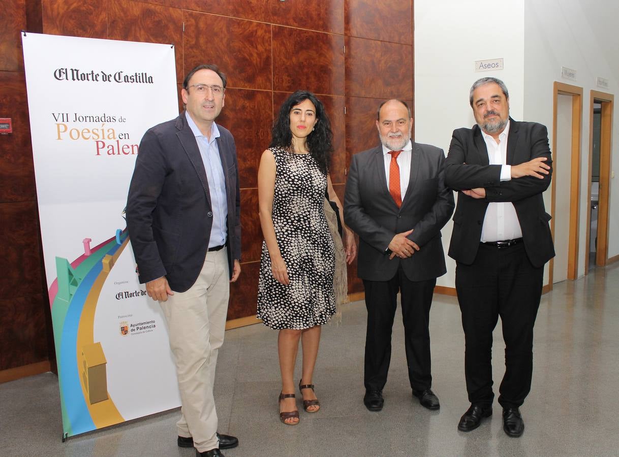 Raquel Lanseros, en los Encuentros de Poesía de El Norte de Castilla en Palencia