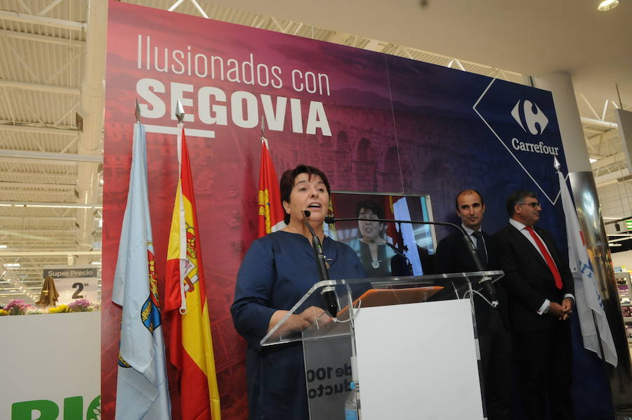 Inauguración de Carrefour en  Segovia
