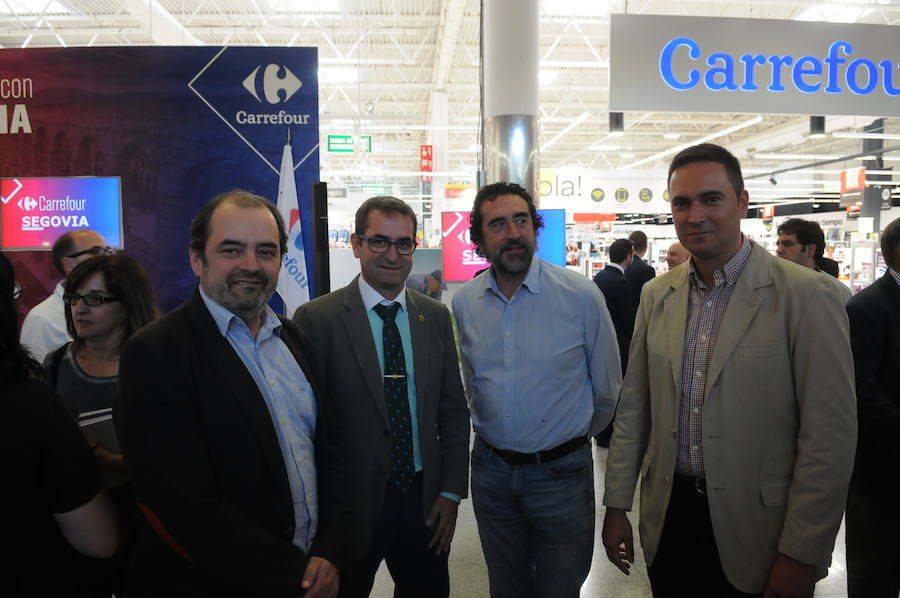 Inauguración de Carrefour en  Segovia