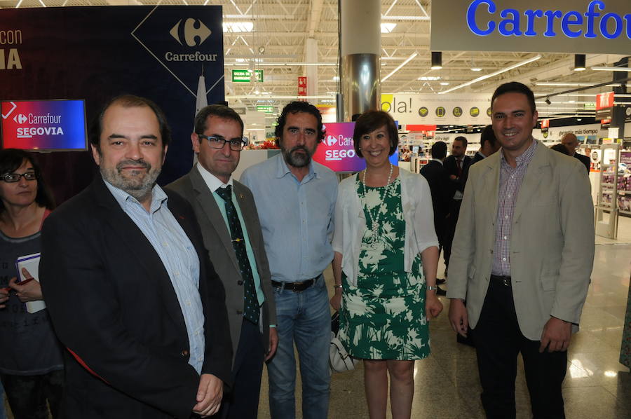 Inauguración de Carrefour en  Segovia