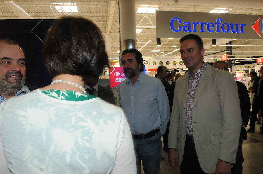 Inauguración de Carrefour en  Segovia