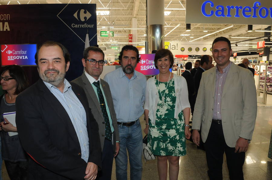 Inauguración de Carrefour en  Segovia