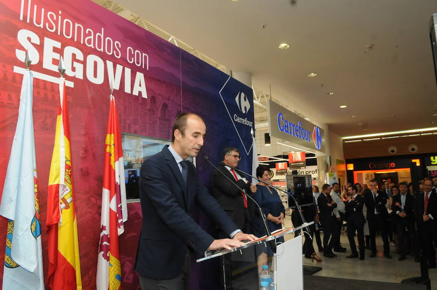 Inauguración de Carrefour en  Segovia