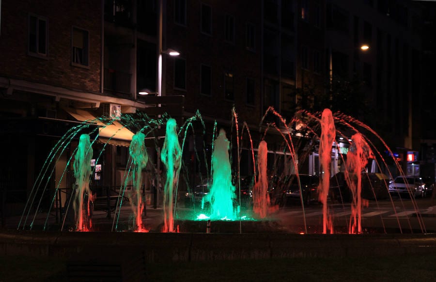 La fuente de Santo Tomás, a pleno rendimiento